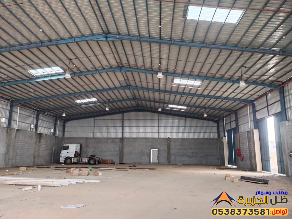 إنشاء وتركيب الهناجر الحديدية في المدينة المنورة 