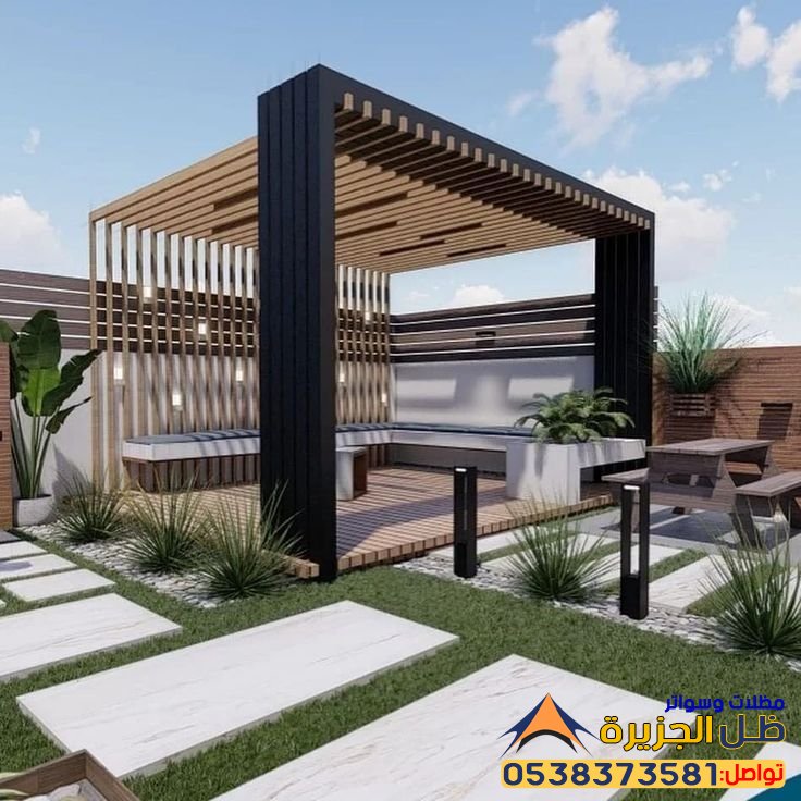 صور برجولات للحدائق اسعار رخيصة